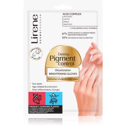 Lirene Derma Pigment Control Brightening Gloves Mitt for pigment spot correction 1 pair