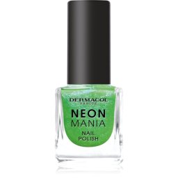Dermacol Neon Mania Nail Polish shade 8 Lime Splash 5 ml