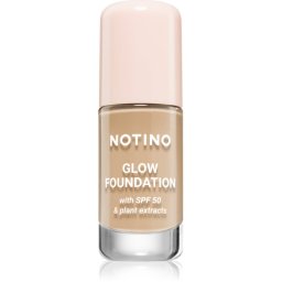 Notino Foundation Glow foundation with SPF 50 & plant extracts Illuminating Foundation SPF 50 02 Light Warm 30 ml