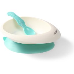 BabyOno Be Active Bowl with a Spoon dinnerware set Mint 6 m+ 1 pc