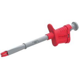 ELECTRO PJP KH 6009-IEC RT - Test-Clips, alligator, 11,5 mm, 6 A, red