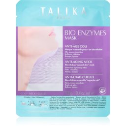 Talika Bio Enzymes Anti-Aging Neck Mask Sheet Mask with firming effect 12 g