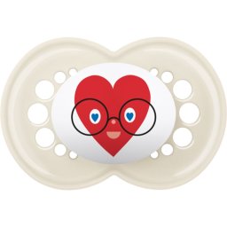 MAM Original 6+ months dummy Red Heart 1 pc