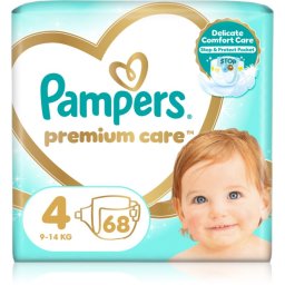 Pampers Premium Care Size 4 disposable nappies 9-14 kg 68 kg
