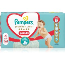 Pampers Premium Care Pants Size 4 disposable nappy pants 9-15 kg 58 pc