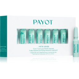 Payot Pâte Grise Cure 7 Jours Purifiante Express 7-day Intensive Treatment To Soothe Acne Symptoms 7x1.5 ml