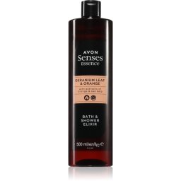 Avon Senses Essence Geranium Leaf & Orange bath product 500 ml