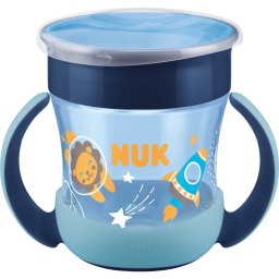 NUK Magic Cup Night Cup with handles 6m+ Blue 160 ml