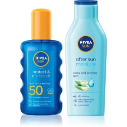 NIVEA SUN set for sun exposure
