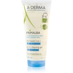 A-Derma Primalba Baby Washing Gel for Body and Hair for children 200 ml