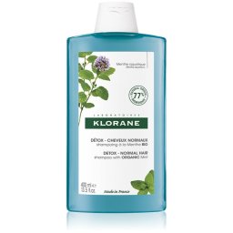 Klorane Organic Mint Cleansing Detoxifying Shampoo for normal hair 400 ml