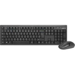LOGILINK ID0104 - Wireless Keyboard Mouse combo, schwarz