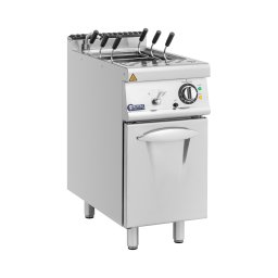 Electric Pasta Cooker with Cabinet - 9 kW - 400 V - 40 x 73 cm - Pro 730 Series - Royal Catering