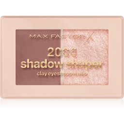 Max Factor 2000 Calorie Shadow Shaper Duo Eye Shadow shade 010 Clay Gleam 4 g