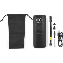 NEDIS N PAAC10BK - Mobile compressor, 0.1 - 150 psi, rechargeable battery