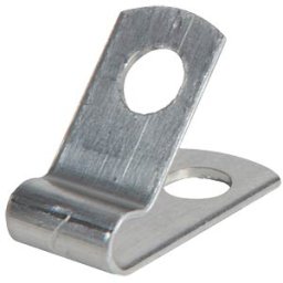 PB-ELEKTRO KAB-SCHELLE AL-2 - Cable clamp, aluminium, ø 3.2 mm