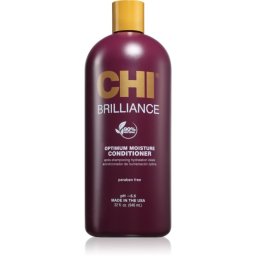 CHI Brilliance Optimum Moisture Conditioner Moisturizing Conditioner for dry and damaged hair 946 ml