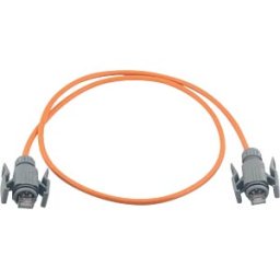 WIREWIN PKW I2SF30.0OR - Patch cable, Cat.6a, S/FTP, PUR, 2x IP67, 30 m, orange