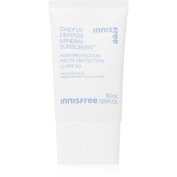 innisfree Daily UV Defense Mineral Sunscreen Mineral Protective Face Fluid SPF 50 50 ml