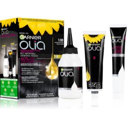 Garnier Olia Big Kit Permanent Hair Dye shade 1.10 Black Sapphire