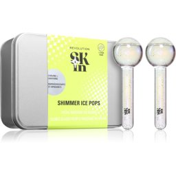 Revolution Skincare Skin Ice Globes Massage Tool for the face 2 pc
