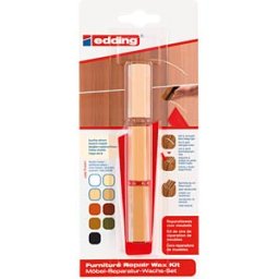 EDDING 8901-4611 - Beech/maple furniture repair wax kit
