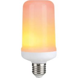 SCHIEFER LIGHTING SCHI L6500027162 - LED lamp E27, 5 W, 60 lm, 1500 K, flame