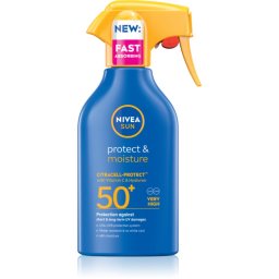 NIVEA SUN Protect & Moisture Moisturizing Sun Spray SPF 50+ 250 ml