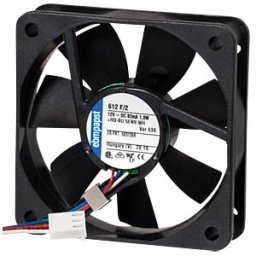 EBM-PAPST PCL 612F/2 - Papst replacement fan 60x60x15