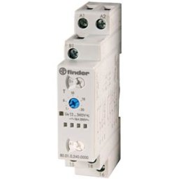 FINDER FIN 80.11 - Time lag relay 1xUM/16 A, power-on delay