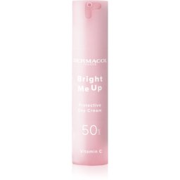 Dermacol Bright Me Up Protective Day Cream Protective Day Cream with vitamin C SPF 50 50 ml