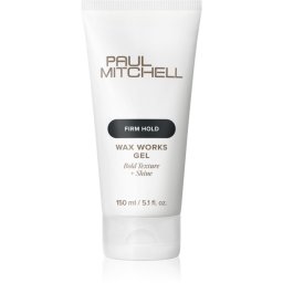 Paul Mitchell Firm Hold Wax Works Gel Hair Styling Gel for brilliant shine 150 ml