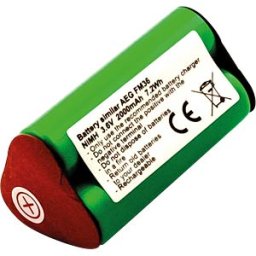 FREI AKKU 31033 - Battery for AEG Junior 2.0, NiMh, 2000 mAh