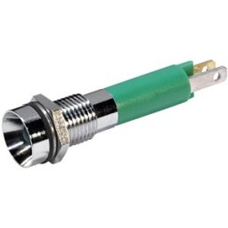 CML TECHNOLOGIES LED 1905-12GN - LED signal light, 5 mm, green, 12 V, indoor reflex, Ø8 mm, 32 mc