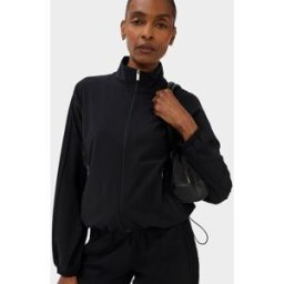 Sweaty Betty Power On Studio Zip Up, Black, Women's XXS