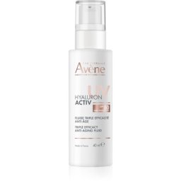 Avène Hyaluron Activ UV Triple Efficacy Anti-Aging Fluid Protective Fluid with hyaluronic acid SPF 50 40 ml