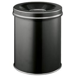 DURABLE 3305-01 - Waste basket Safe round 15, black
