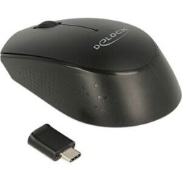 DELOCK 12526 - Mouse, Wireless, Laptop, USB Type-C