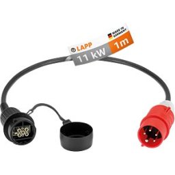 LAPP 64705 - Charging cable Universal with CEE plug red, up to 11 kW, 3-phase
