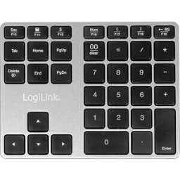LOGILINK ID0187 - Keypad, Bluetooth, arrows, space grey