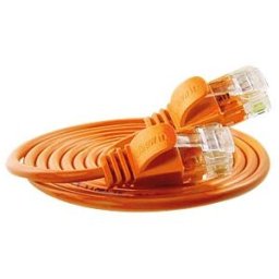 SLIM UL6 3 OR - Cat.6 SLIM light cable, U/UTP, 3,0 m, orange