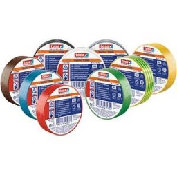 TESA 53988-76 - Tesa Professional insulating tape, 20m x 19mm, green-yellow-stri