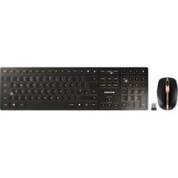 CHERRY JD-9100GB-2 - Keyboard/mouse combination, wireless, layout: UK