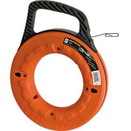 KLEIN TOOLS "KLT 56002 - 1/8"" Wide Steel Fish Tape 65 ft