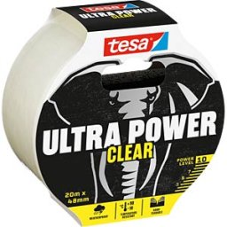 TESA 56497 - Ultra Power Clear tape 20 m x 48 mm