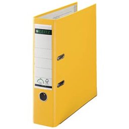 LEITZ 10105015 - Leitz 180° Lever Arch File Plastic, yellow