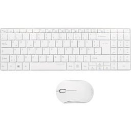 LOGILINK ID0109 - Wireless slim keyboard & mouse set, white