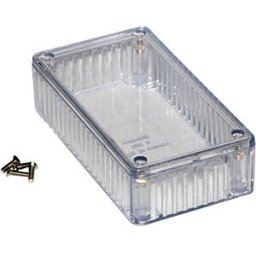 HAMMOND MANUFACTURING 1591BTCL - Plastic housing, series 1591, 62 x 112 x 27 mm, clear