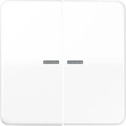 JUNG JG BTCD17102WW - Bluetooth pushbutton, dual, alpine white