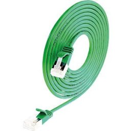 SLIM SL6A 2 GN - Cat.6a SLIM light cable, U/FTP, 2,0 m, green